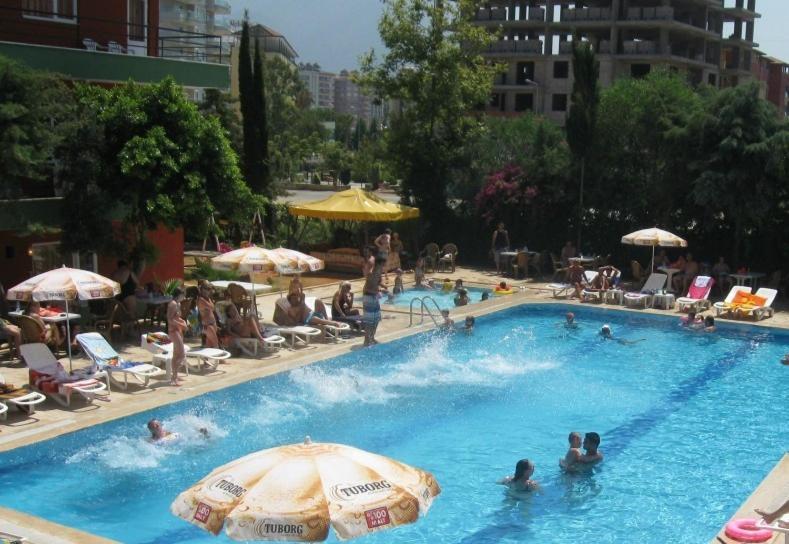 Club Bayar Beach Hotel Alanya Exterior foto